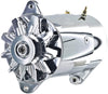 Powermaster 182051-2 Chrome Alternator (PowerGEN Long 90A 12V with Lamp Term)