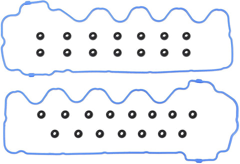 DNJ VC4174G Valve Cover Gasket Set W/Grommets for 2007-2014 Avanti, Ford, Lincoln, Mercury/Avanti, Expedition, F-350 Super Duty, Mark LT, 4.6L-5.4L, V8, SOHC, 281cc, 330cid