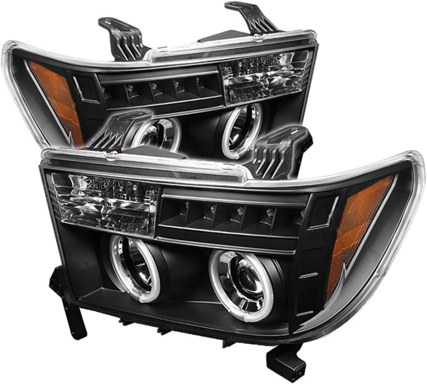 Spyder Auto 444-TTU07-CCFL-BK Projector Headlight