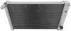 3 Row Radiator, Aluminum & 2-12