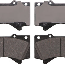 ADVICS AD1303 Ultra-Premium Front Disc Brake Pad for Lexus/Toyota, (Set of 4)