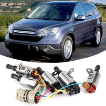 Qiilu Transmission Solenoid Valve Kit, Transmission Solenoid Kit Fit for Honda Accord/Acura/CR-V/Element 28500-PRP-004