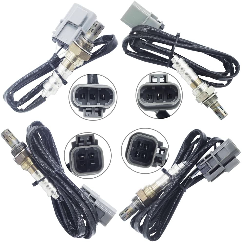 Sangyue Oxygen Sensor O2 02 for Nissan Xterra 2000-2003 3.3L Upstream +Downstream 4pcs