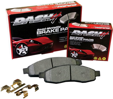 Dash 4 MD1303 Premium Brake Pad, Semi-Metallic