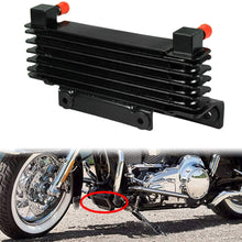 YHMTIVTU Motorcycle Oil Cooler Radiator Fits for Harley Touring FLTRX FLHR FLHX 2009-2016