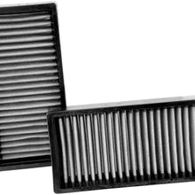 K&N Premium Cabin Air Filter: High Performance, Washable, Helps Protect against Viruses and Germs: Designed For Select 2000-2014 Toyota/Subaru/Mitsubishi/Lexus Vehicle Models, VF2002