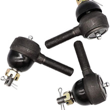 No. 1 accessories Ball Joint Kit,Set of Tie Rod End with Grease Fitting Fits for Club Car DS Golf Carts (1976-2008) (2 Left + 1 Right Hand Thread)