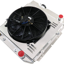ALLOYWORKS 3 Row All Aluminum Radiator+Shroud Fan+Relay For 1964-1966 Ford Mustang /1963-1965 Falcon Comet AT/MT V8