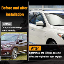 Yeeoy Cross Bars Roof Rack Silver Cargo Bar Replacement for 2015-2018 Infiniti JX35 QX60 Roof Rail Luggage Rack Adjustable