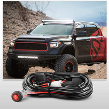 Nilight 2PCS 18W Spot LED Work Lights Led Pods Fog Lights Off Road Led Lights Driving Lights with Off Road Wiring Harness, 2 Years Warranty