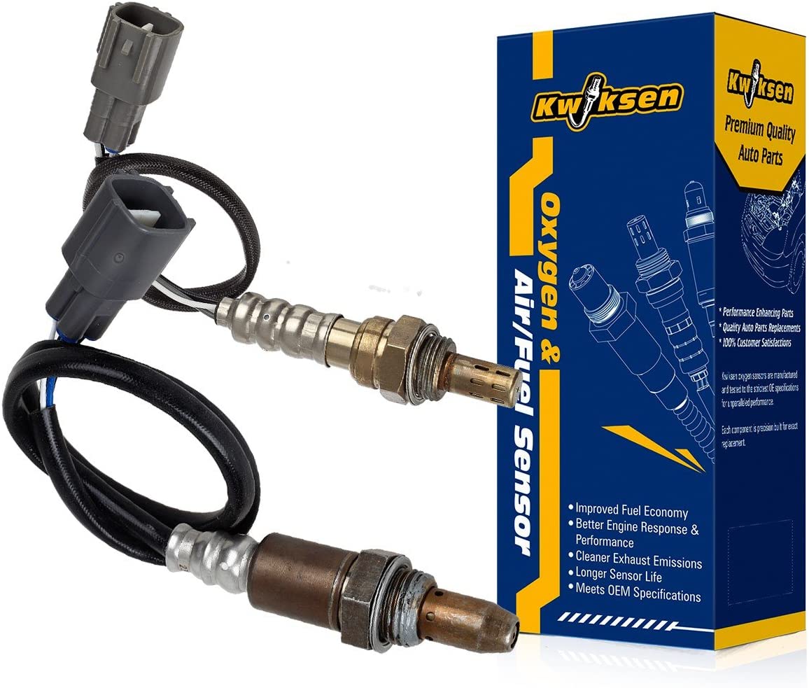 2pcs Air Fuel Ratio Sensor Upstream and Downstream O2 Oxygen Sensor 234-9049 234-4260 Sensor 1 and Sensor 2 Replacement for Camry 2.4L Gas Engine; Auto Trans; Exc. Calif. 2008-2009
