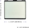 POTAUTO MAP 1051W (CF10329) High Performance Car Cabin Air Filter Compatible Aftermarket Replacement Part