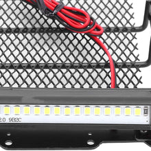 VGEBY Rc Roof Rack, Metal RC Car Roof Rack Luggage Carrier Universal Car Top Luggage Basket with LED Fit for MN D90 99S RC Car Model