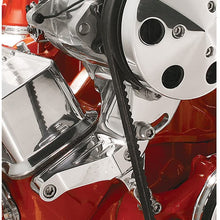 Billet Specialties 10221 Independent Passenger Side Top Mount Air Conditioning Compressor Bracket for Small Block Chevy
