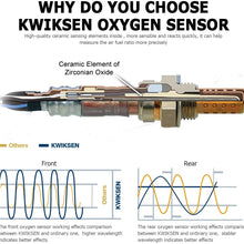 234-4048 Oxygen Sensor Downstream O2 Sensor 2 for 1998-2005 GS300, for 2001-2003 RAV4, for 1995 1996 Jaguar XJ12, for 1998-2005 GS300
