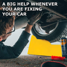 VaygWay Leveling Ramp Car RV – Camper Trailer Leveler Wheel Chock – Stabilizing Uneven Ground and Parking – 2 Pk Yellow Auto Blocks