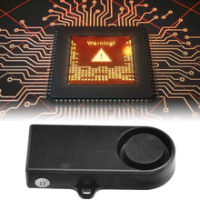 Bicycle/Motorcycle Anti-theft Security Alarm, 130DB High Decibel Vibration Induction Burglar Alarm with Remote Control