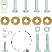 Draw-Tite 76034 Class III Round Tube Max-Frame Receiver with 2" Square Receiver Tube Opening