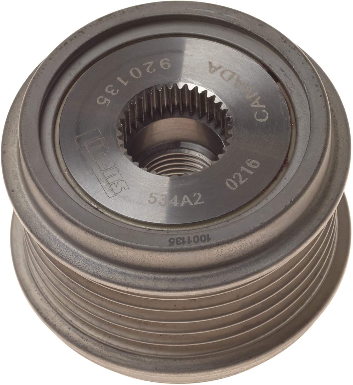 ACDelco 19341292 Professional Alternator Decoupler Pulley, 1 Pack