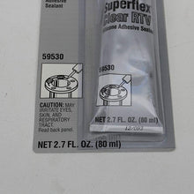 RTV Silicone Sealant, 80mL Tube, Clear