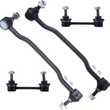 Scitoo 4Pc Suspension Kits Front Rear Stabilizer/Sway Bar Links Complete Kit fit Nissan Altima Maxima