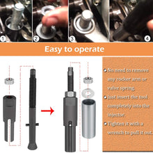 For GM Duramax 6.6L Engine 2001~2011 6778+6779 Injector Puller+7222 Injector Tube Remover/Installer Tool Set Replace OTC/Kent Moore J-44639 J-46594 J45910