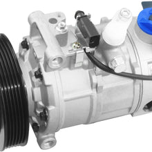 MGPRO 1pc A/C Compressor & Clutch Compatible with 2013-2017 Q5 Sport Utility 2013-2016 S4 Sedan 2013-2017 S5 Convertible 2013-2017 S5 Coupe 2014-2017 SQ5 Sport Utility