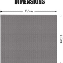 FieryRed Roof Cargo Bag Protective Mat, 51"x43" Universal Roof Rack Pad for Rooftop Cargo Bag