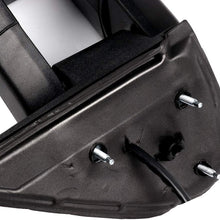 SCITOO Tow Mirrors Compatible with 2003-2006 for GMC Sierra Towing Mirrors with Power Heated with Turn Signal Light Running Light Lens with LED Light Chrome Housing