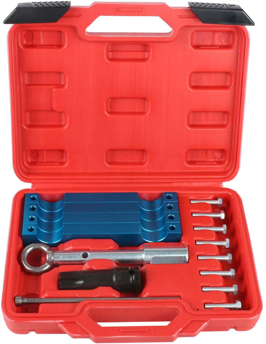 Camshaft Timing Alignment Tools For Mercedes Benz M157 M276 M278 with T100 & Injector Removal Puller Tool