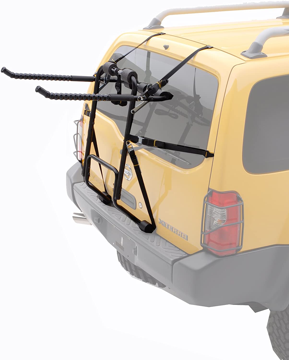 Hollywood Racks F4 Heavy Duty 4-Bike Trunk Mount Rack, Black