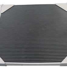 CoolingSky 45MM 3 Row Core All Aluminum Radiator for 2007-2017 Jeep Wrangler JK 3.6 3.8 V6 Engine