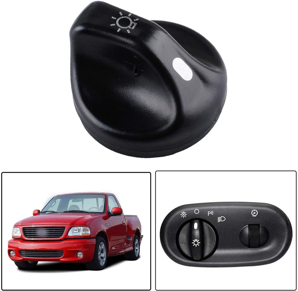 Head Light Switch Knob, Head Lamp Switch Knob Replacement Compatible w