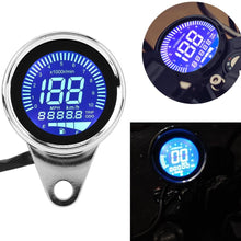 Universal Motorcycle Digital LCD Speedometer, Keenso Motorbike KMH Tachometer Speed Gauge 160KMH 12V