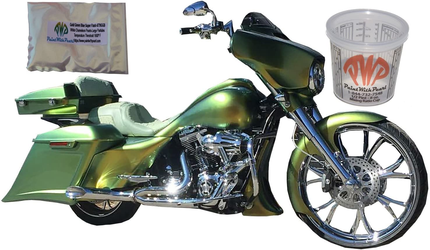 25g Gold Green Blue SuperFlash Chameleon ColorShift Paint Pigment Dry Pigments for paint, powder coat, endless coatings.