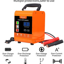 Beleeb Battery Charger Automotive 12V/20A 24V/10A Trickle Charger for Car Motorcycle Boat Marine Lawn Mower SLA ATV RV SUV Wet AGM Gel Cell Lead Acid Battery