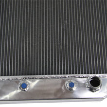 Primecooling 62MM 4 Row Core Aluminum Radiator for Mustang Ford & Mercury Continental V8 1969-73