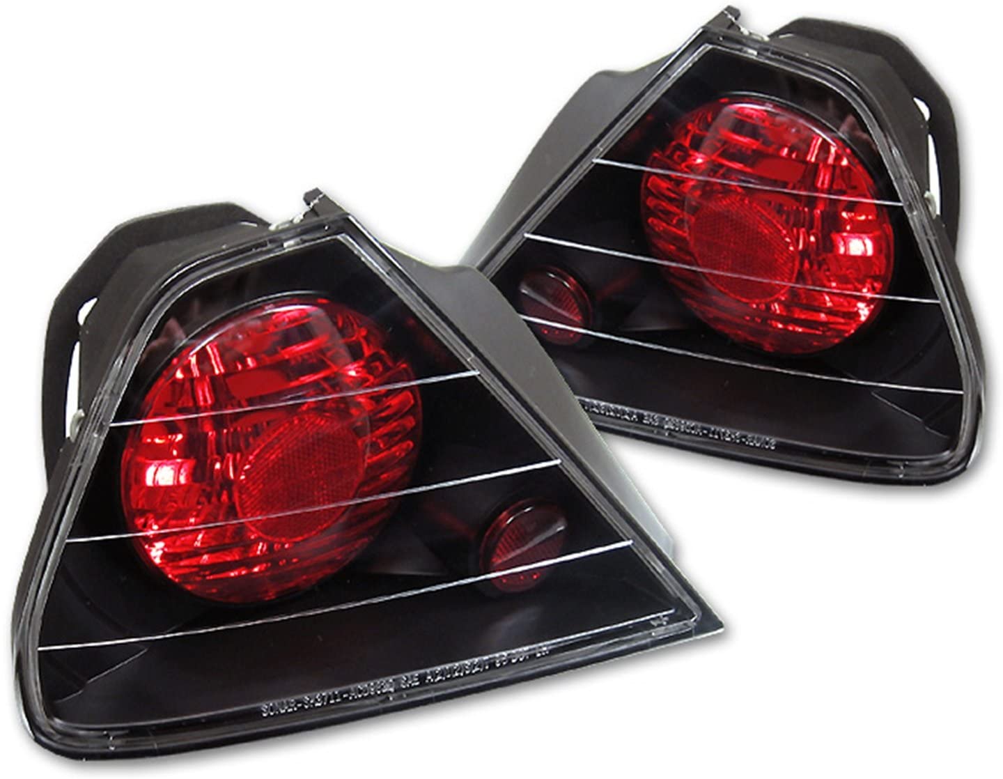 Spyder Honda Accord 98-00 2Dr Altezza Tail Lights - Black (Black)