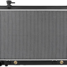 Mishimoto R2576 Plastic End-Tank Radiator Compatible With Nissan 350Z 2003-2006