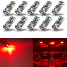 iBrightstar Newest Extremely Bright Wedge T10 168 194 LED Bulbs For Car Interior Dome Map Door Courtesy License Plate Lights, Purple