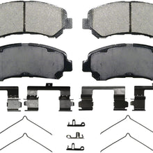 Wagner QuickStop ZD1338 Ceramic Disc Pad Set, Front