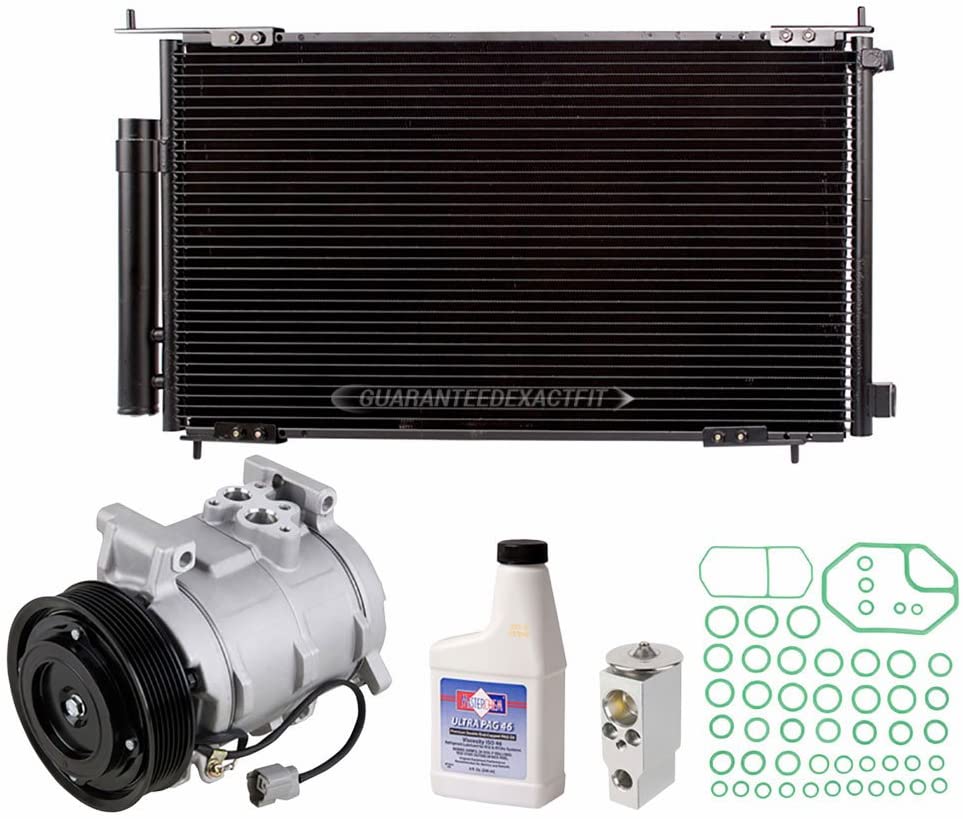 For Honda Element 2003-2011 AC Compressor w/A/C Condenser & Repair Kit - BuyAutoParts 60-80502R6 New