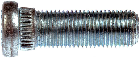 Dorman 610-328 Rear M14-1.50 Serrated Wheel Stud - 15.88mm Knurl, 43mm Length for Select Cadillac/Chevrolet/GMC Models - Silver