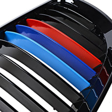 Compatible with 08-13 3 Series M3 E92 E93 07-10 Coupe E93 06-10 E92 2D 2pcs Glossy Black M Color Front Center Kidney Grill Grille