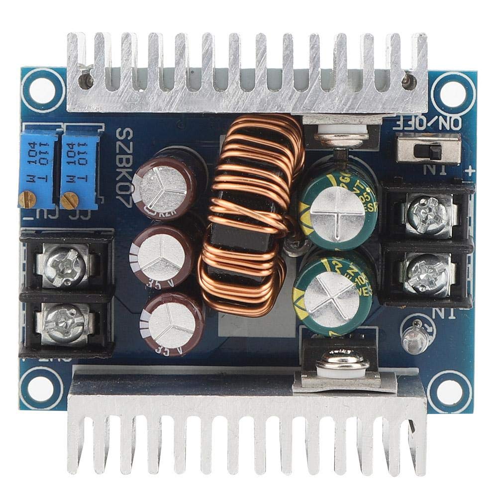 Car Power Module, DC-DC Constant Voltage Step Down Power Converter Board, Adjustable Car Charging Module LED Driver, 4V 6V 12V 14V 24V, 20A