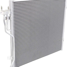 A/C Condenser Compatible with 2002-2007 Jeep Liberty Aluminum Core
