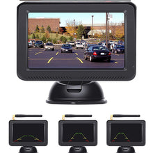 Regetek HD Digital Backup Camera System 5'' LCD Monitor Waterproof Night Vision Rear/Front View Camera for Cars ATVs SUVs UTVs Can-Am Vans Campers Sedans Pickup Truck Minivans Trailer RVs Motorhomes