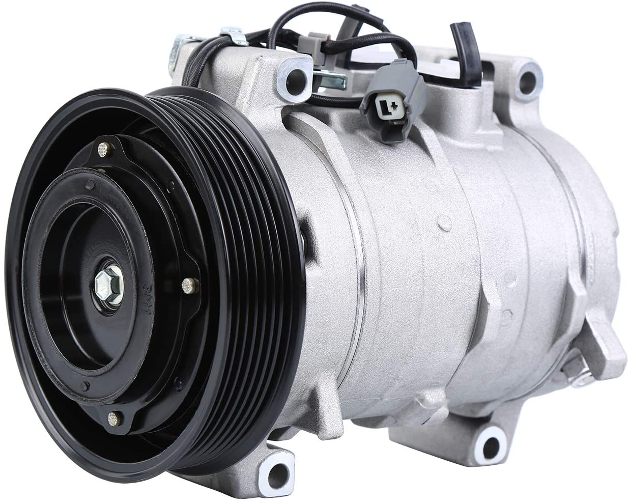 Honhill AC Compressor and A/C Clutch for 2003 2004 2005 2006 2007 Honda Accord 2.4L L4