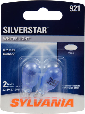 SYLVANIA - 921 LED White Mini Bulb - Bright LED Bulb, Ideal for Interior Lighting - Map, Trunk, Cargo and License Plate (Contains 2 Bulbs)