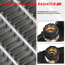Replacement for Mercedes-Benz C-Class W203 SLK 1-5/16 inches Inlet OE Style Aluminum Direct Replacement Racing Radiator